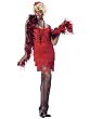 Sexy Flapper Costume Red Fringe Dress Roaring 20s Costume Theatre Costumes