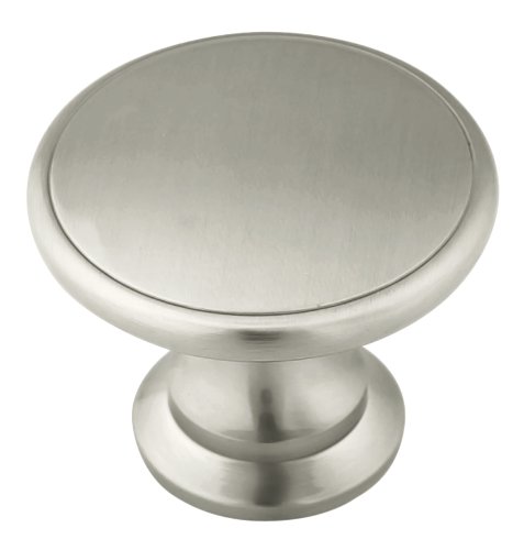 Amerock BP1466-2-G10 Traditional Oversized Knob 1-3/4-Inch Diameter, Satin Nickel