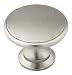 Amerock BP1466-2-G10 Traditional Oversized Knob 1-3/4-Inch Diameter, Satin Nickel