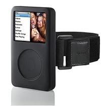 Belkin Silicone Sleeve Case with Armband for 160 GB iPod classic 6G (Black)