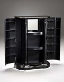 Hillsdale Furniture - Millgrove Revolving Wine Cabinet - 63177 - Free Shipping