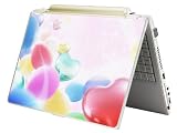Bundle Monster MINI NETBOOK Laptop Notebook Skin Sticker Cover Art Decal – 7″ 8″ 9″ 10″ – Fit HP Dell Asus Acer Eee Compaq MSI – Heart Balloon