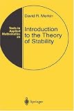 Introduction to the Theory of Stability (Texts in Applied Mathematics) (Vol 24)