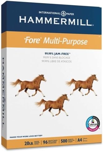 Wholesale CASE of 25 - Hammermill Fore MP White Paper-Multipurpose Paper,20 lb,A4 Size,96GE/112 ISO,500/RM,WE