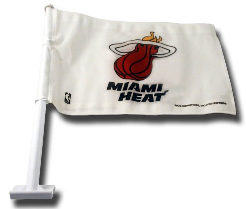Rico Miami Heat Car Flag