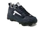 Tanel® 360° REV-D Low Cut Womens Softball Cleat SpiderFlex Tech. Baseball Shoes. Navy. White Logo. REVD_Low_Navy