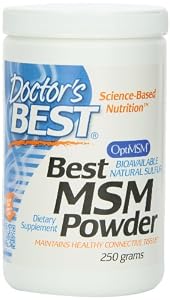 Doctor's Best, Best MSM Powder (1 gram / serving), 250-Grams
