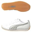 Puma Commander Metallic US White Womens Athletic Inspired Shoes - 347145-01