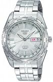 Stainless Steel Seiko 5 Silver Dial