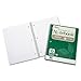 SKILCRAFT 7530016002028 Recycled Notebook, College Rule, 11 X 8-1/2, White, 80/pad, 3/pk
