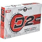 Top Flite D2 Distance 15 Pack
