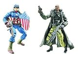 MARVEL LEGENDS 2 PK FIGURE - ULTIMATE CAPTAIN AMERICA & NCK FURY
