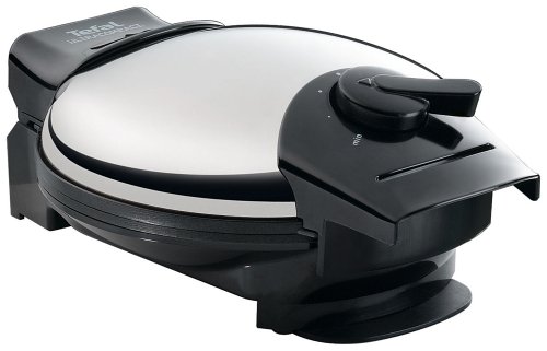 Tefal Waffeleisen Ultra Compact Schwarz / Edelstahl Type 6850