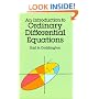 An Introduction to Ordinary Differential Equations (Dover Books on Advanced Mathematics)