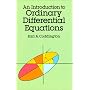 An Introduction to Ordinary Differential Equations (Dover books on advanced mathematics)