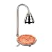 Bon Chef 23 Pizza Server W/ Heated Pan + Infrared Heat Lamp - 50112