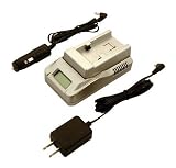 Hi-Capacity Digital Camera Battery Charger for Casio, Fuji, HP, Kodak & Panasonic