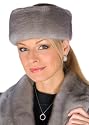 Mink Headband-Blue Iris Mink Headwrap