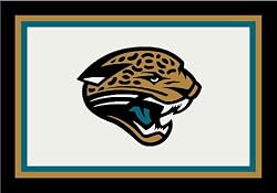 Jacksonville Jaguars 3' 10" x 5' 4" Team Spirit Area Rug