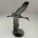 Sandhill Crane Statue By Gary Ginther