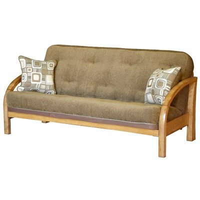 Chelsea Full Futon with Color: Char