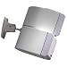 OmniMount 5.0 Stainless-Steel Speaker Mount for Walls or Ceilings (White)