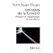 Les voies de la lumi�re : Physique et m�taphysique du clair-obscur