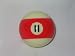 Pool Ball Shifter Knob Red Stripe #11