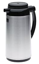 Zojirushi Premium Thermal 1-Liter Carafe, Brushed Stainless Steel