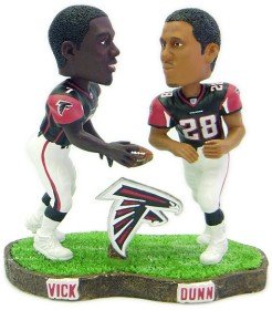 Atlanta Falcons Vick & Dunn Forever Collectibles Bobble Mates