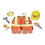 Melissa & Doug Construction Worker Costume Deluxe Role Play Set