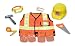 Melissa & Doug Construction Worker Costume Deluxe Role Play Set