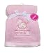 Got Milk Pink Plush Blanket