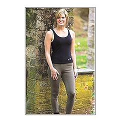 Ladies Sigma Cotton Full Seat Pull-On Riding Breeches