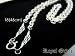 【ROYAL ORDER】 #2 RECTANGULAR NECKLACE 18 ロイヤルオーダー/シルバーアクセサリー/SN366-18