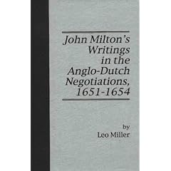 John Milton's Writings in the Anglo-Dutch Negotiations, 1651-1654 (Language & Literature)