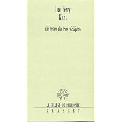 Kant : Une lecture des trois