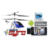 iFly Heli Gyro 3.5CH Electric RTF RC Helicopter (Controlled by iPhone and Android)