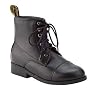 Saxon Equileather Childrens Lace Up Paddock Boot