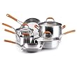 Rachael Ray 10-Piece Stainless Cookware