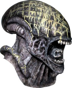 Officially Licensed AVP Aliennster HUGE Deluxe Mask Adult