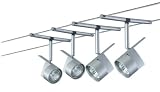 Seilsystem EasyPower 210 4x50W GU5,3 Chrom matt 230/12