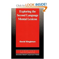 Exploring the Second Language Mental Lexicon (The Cambridge Applied Linguistics Series)