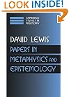 Papers in Metaphysics and Epistemology: Volume 2 (Cambridge Studies in Philosophy)
