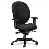IMAGE OF Unanimous High-Performance High-Back Executive Chair Fabric: Navy Blue