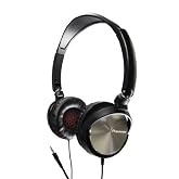Pioneer DJ-Inspired Steel Wheels Headphones (Silver, Black, or Gold)