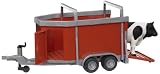 Cattle trailer including 1 cow