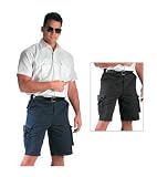 Deluxe 7 Pocket Black E.M.T. Shorts