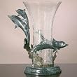 Dolphin Quartet with Vase
