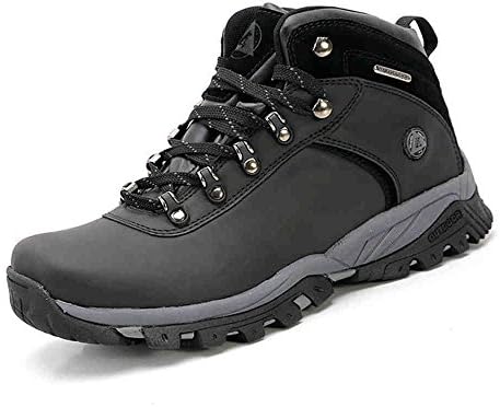 Men's Outdoor Hikiing Waterproof Shoe Black US13